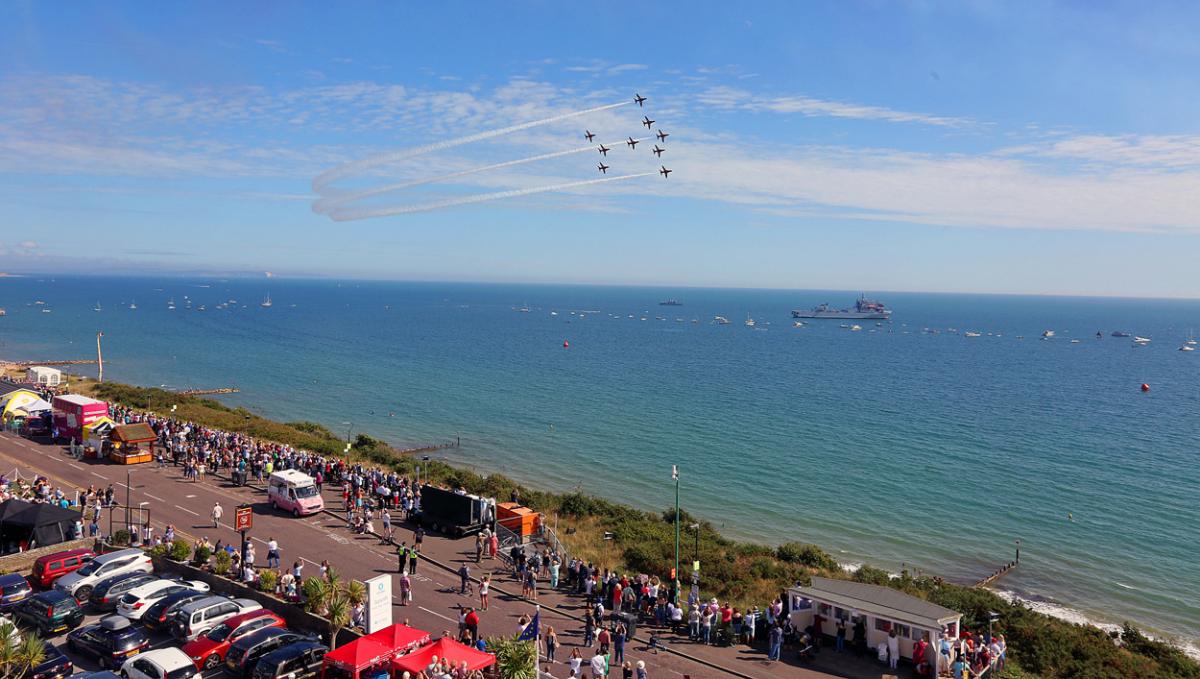 All the action from Friday at the Bournemouth Air Festival 2015. Pictures: Sally Adams