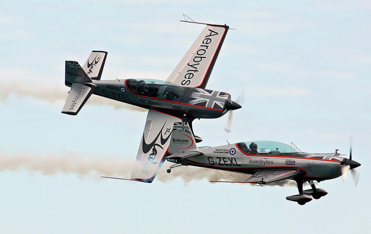 All the action from Friday at the Bournemouth Air Festival 2015. Pictures: Sally Adams