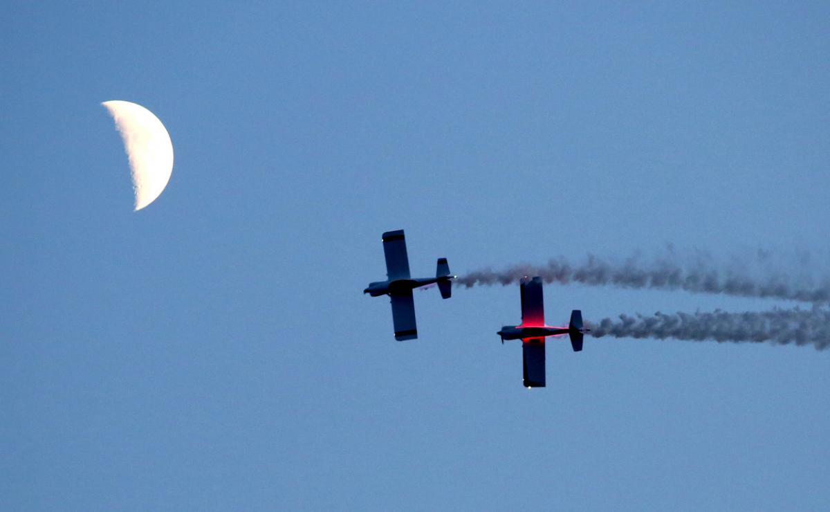 Dusk display pictures from day two of the Bournemouth Air Festival by Richard Crease