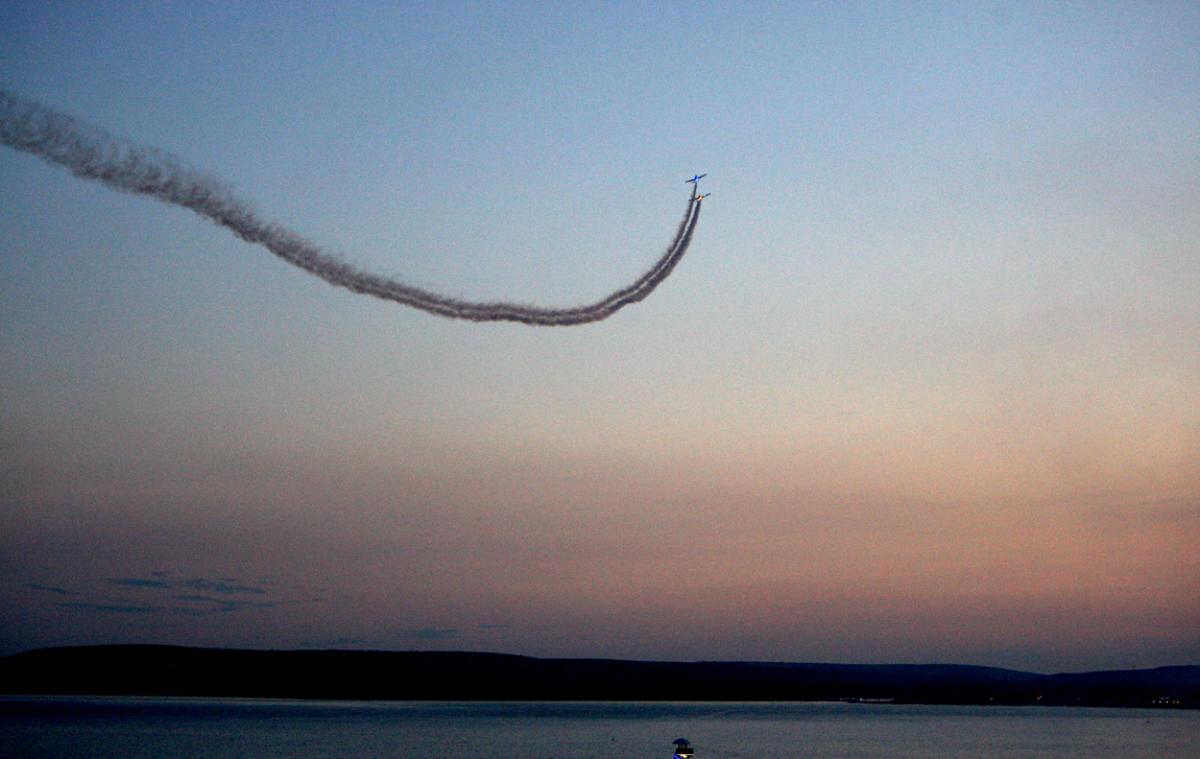 Dusk display pictures from day two of the Bournemouth Air Festival by Richard Crease