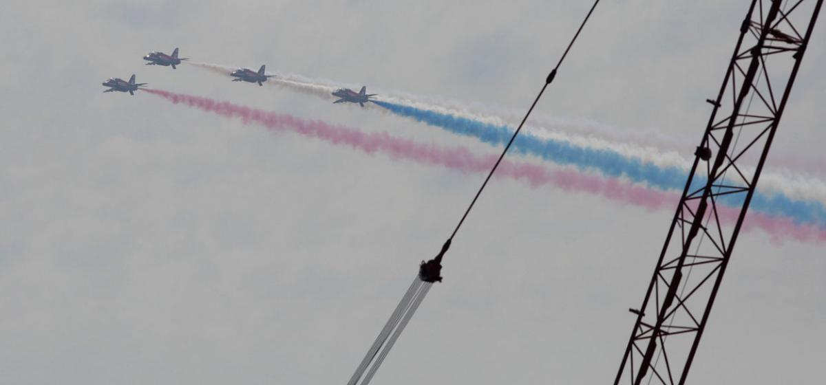 Day three at the Bournemouth Air Festival 2015. Pictures by Corin Messer, from the new Hilton hotel. The Sky Bar takes off in December 2015.
