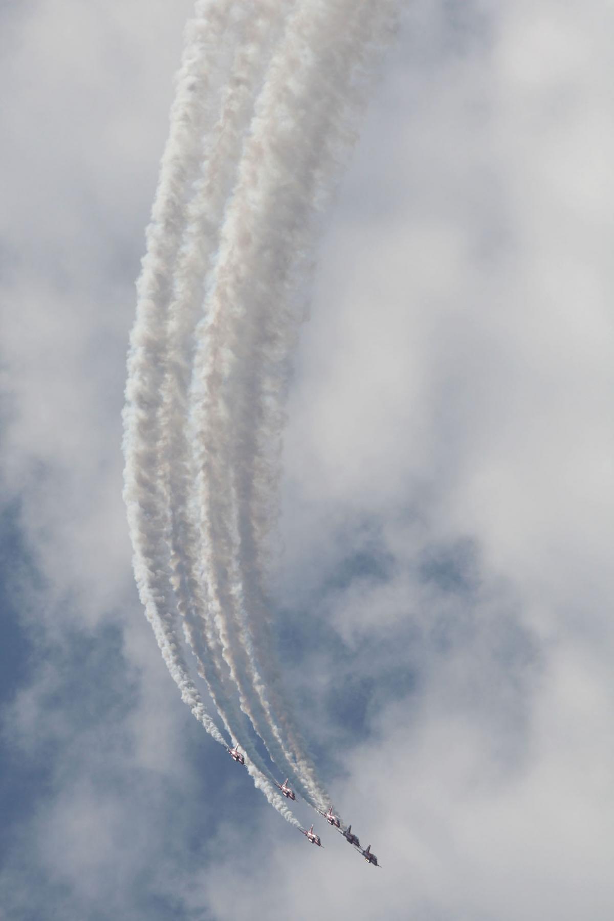 Day three at the Bournemouth Air Festival 2015. Pictures by Corin Messer, from the new Hilton hotel. The Sky Bar takes off in December 2015.
