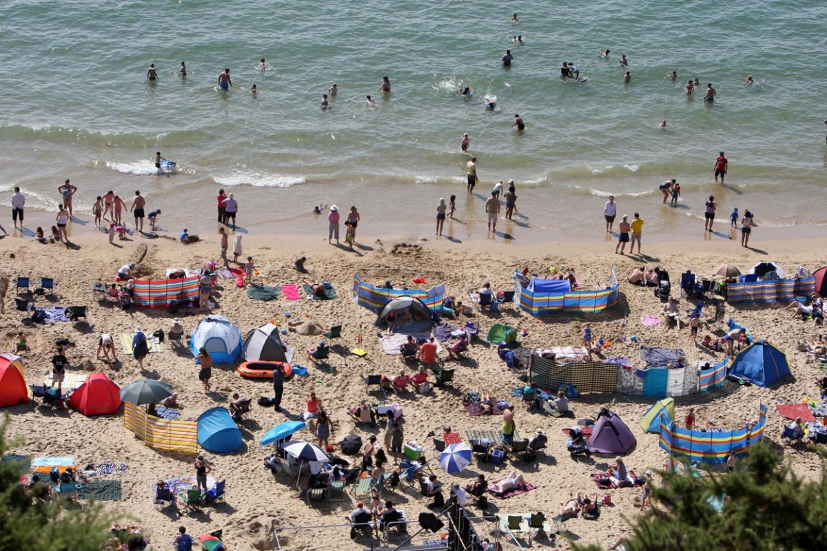 Day three at the Bournemouth Air Festival 2015. Pictures by Richard Crease, from the roof of the Cumberland Hotel.