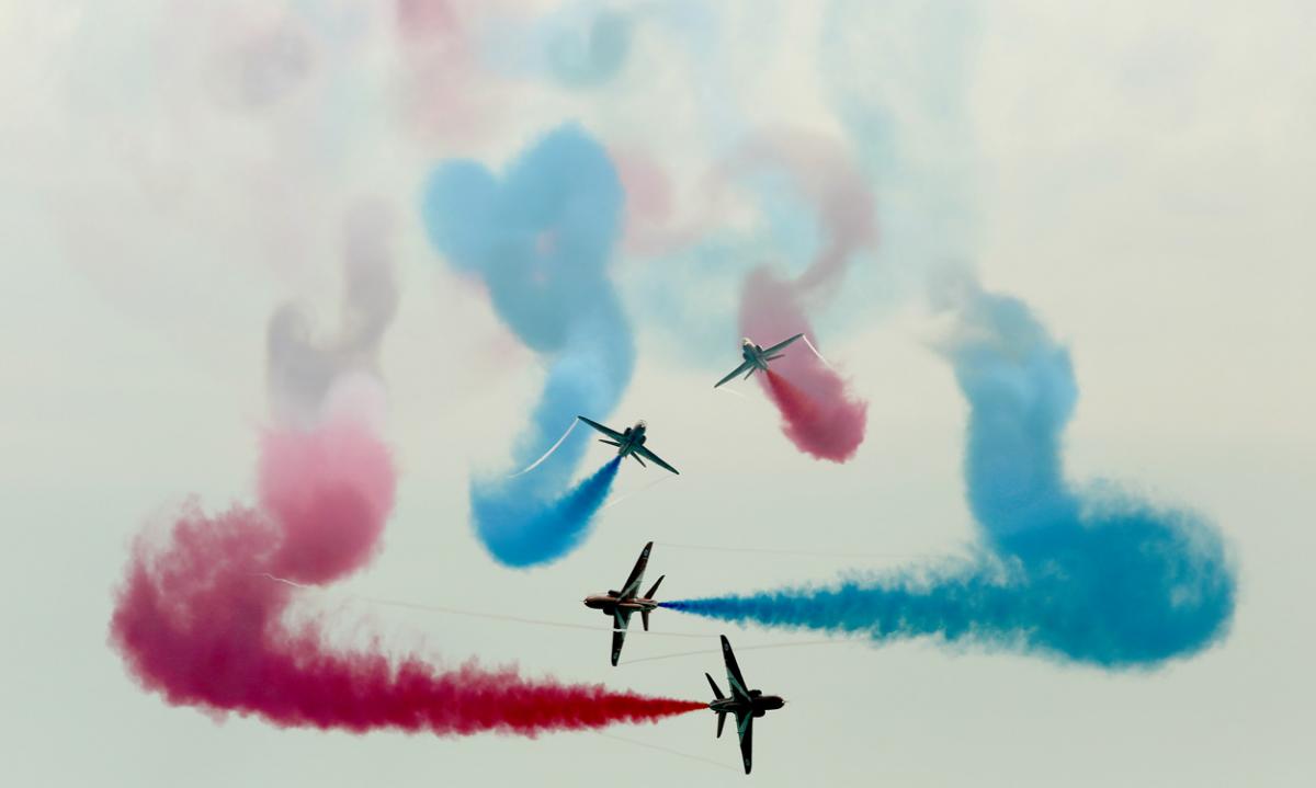 Day three at the Bournemouth Air Festival 2015. Pictures by Richard Crease, from the roof of the Cumberland Hotel.