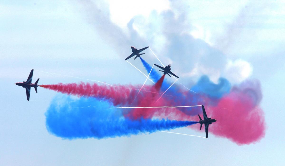 Day three at the Bournemouth Air Festival 2015. Pictures by Richard Crease, from the roof of the Cumberland Hotel.