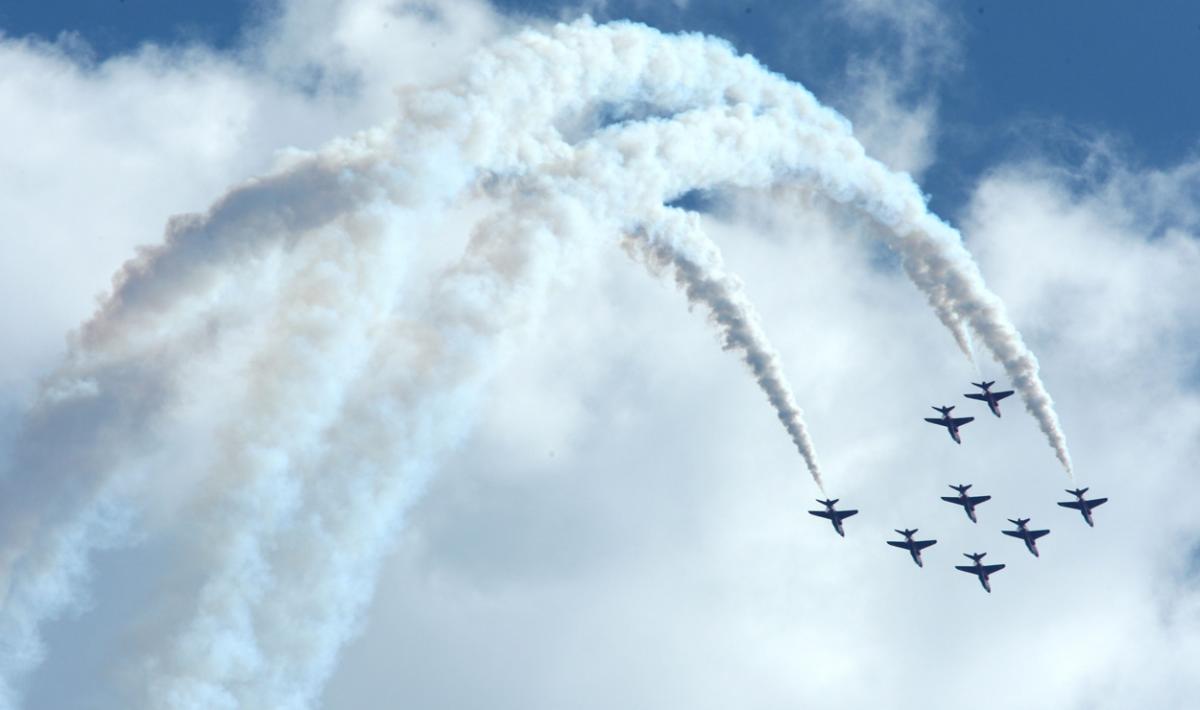 Day three at the Bournemouth Air Festival 2015. Pictures by Richard Crease, from the roof of the Cumberland Hotel.