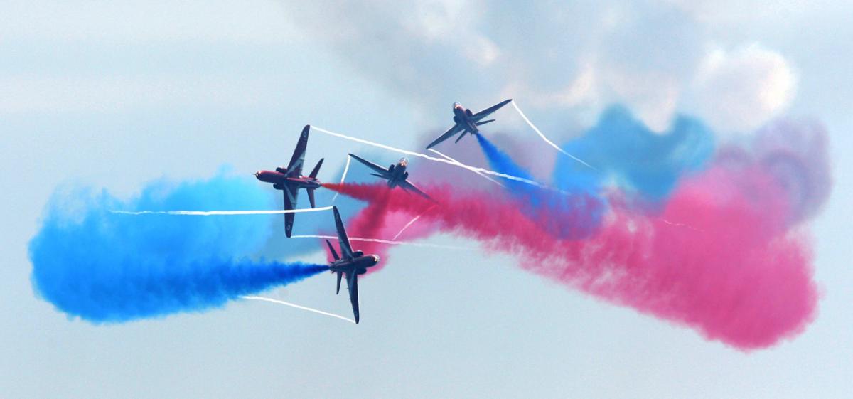 Day three at the Bournemouth Air Festival 2015. Pictures by Richard Crease, from the roof of the Cumberland Hotel.