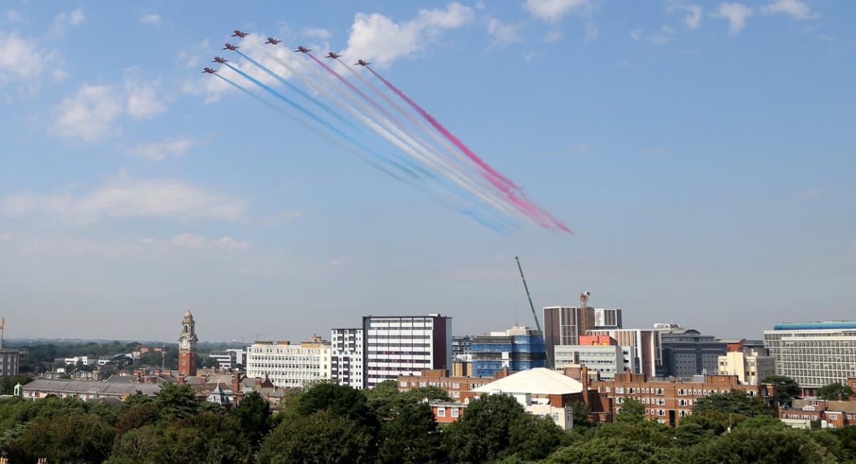 Day three at the Bournemouth Air Festival 2015. Pictures by Richard Crease, from the roof of the Cumberland Hotel.