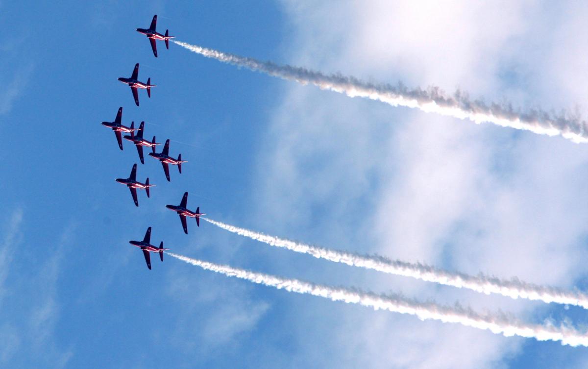 Day three at the Bournemouth Air Festival 2015. Pictures by Richard Crease, from the roof of the Cumberland Hotel.