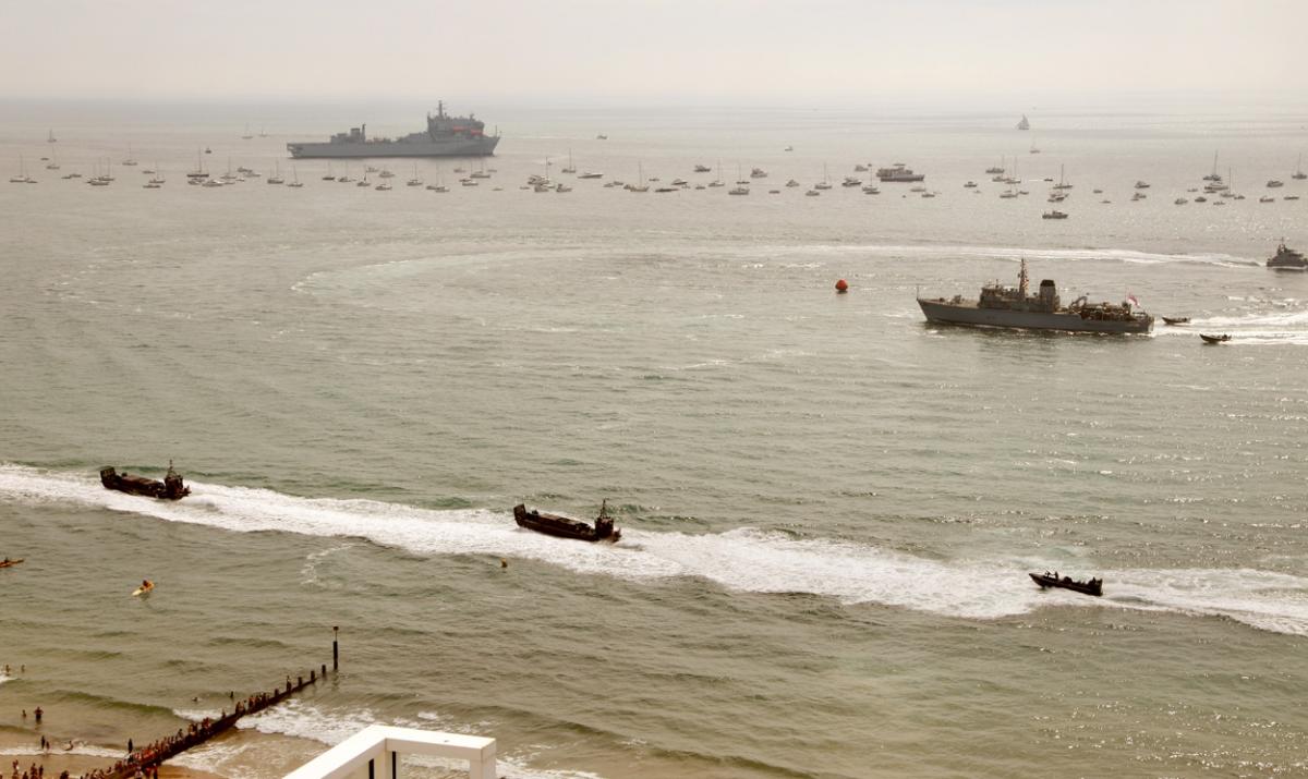 Day three at the Bournemouth Air Festival 2015. Pictures by Richard Crease, from the roof of the Cumberland Hotel.