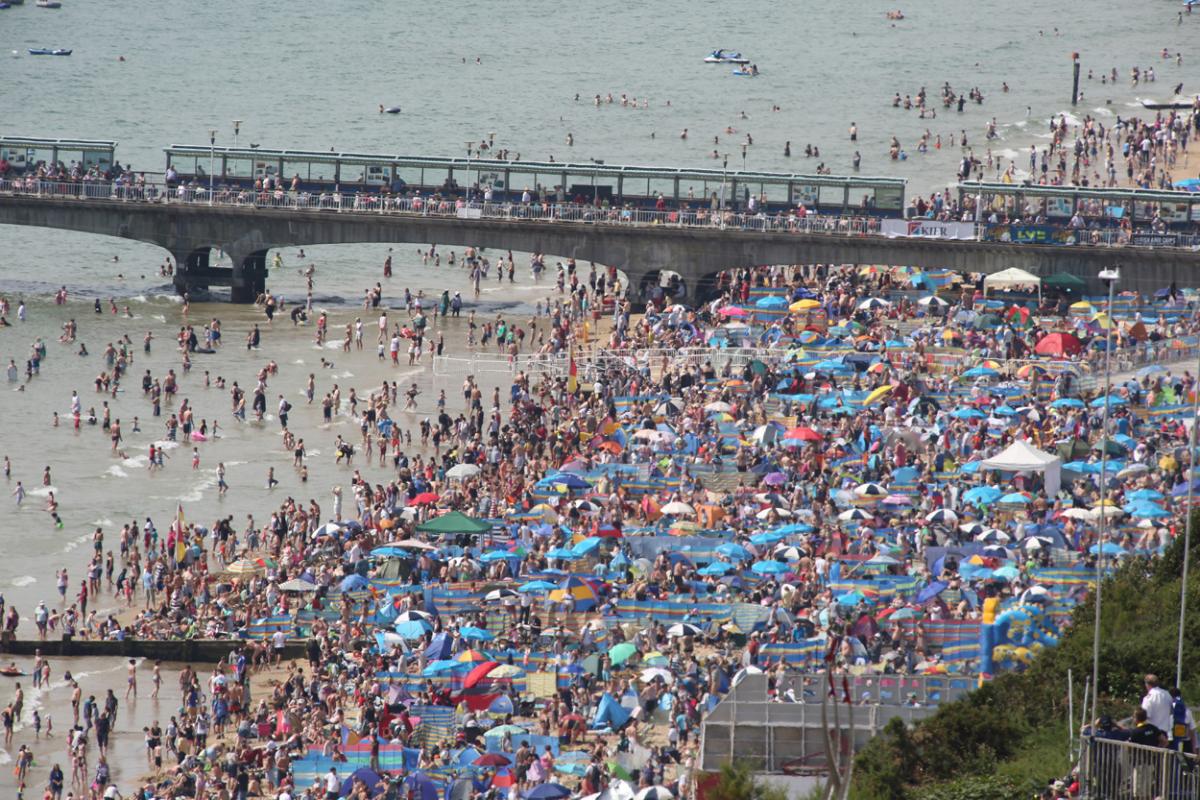 Day three at the Bournemouth Air Festival 2015. Pictures by Richard Crease, from the roof of the Cumberland Hotel.