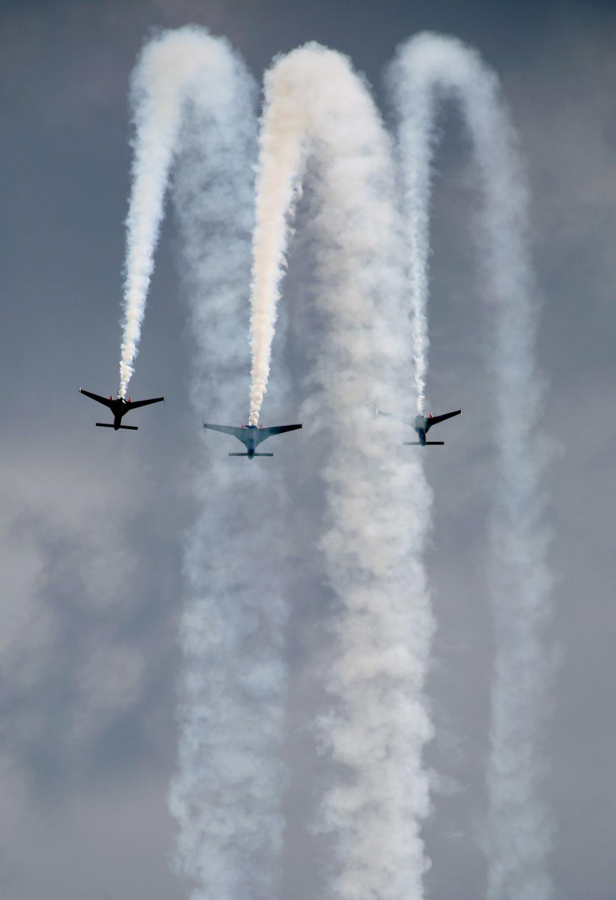 Day three at the Bournemouth Air Festival 2015. Pictures by Richard Crease, from the roof of the Cumberland Hotel.