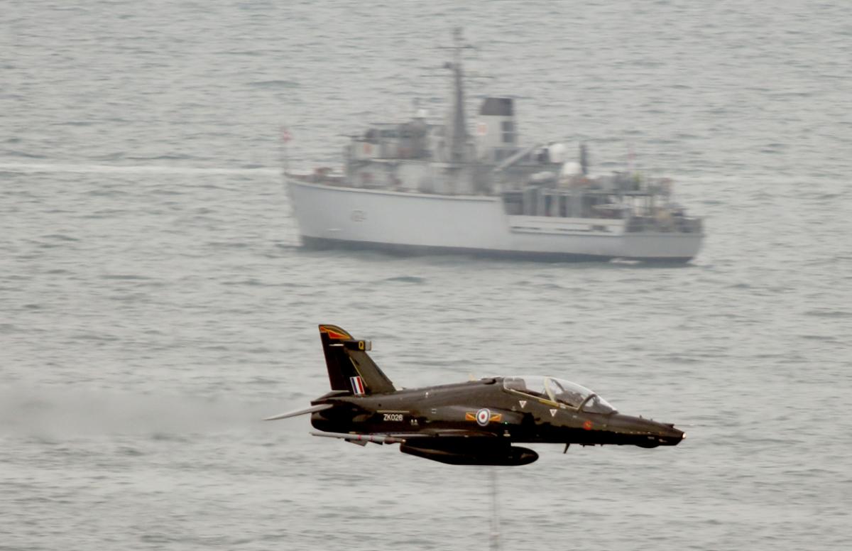 Day three at the Bournemouth Air Festival 2015. Pictures by Richard Crease, from the roof of the Cumberland Hotel.