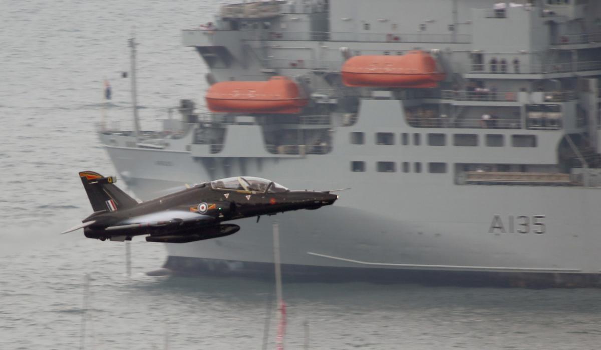 Day three at the Bournemouth Air Festival 2015. Pictures by Richard Crease, from the roof of the Cumberland Hotel.