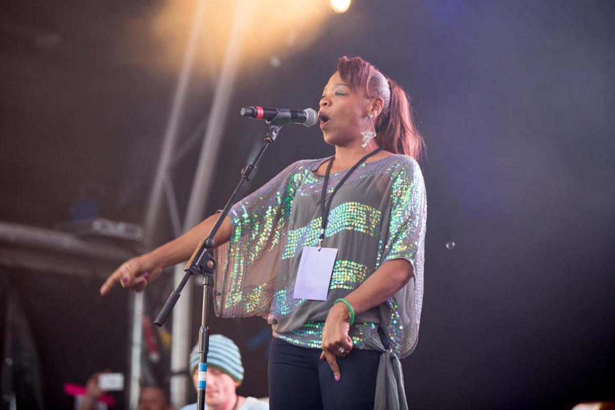 Dance Night at Boscombe Pier featuring performances by the Artful Dodger, Black Box, Livin Joy and K Klass. Pictures by Sebastian Schofield. 