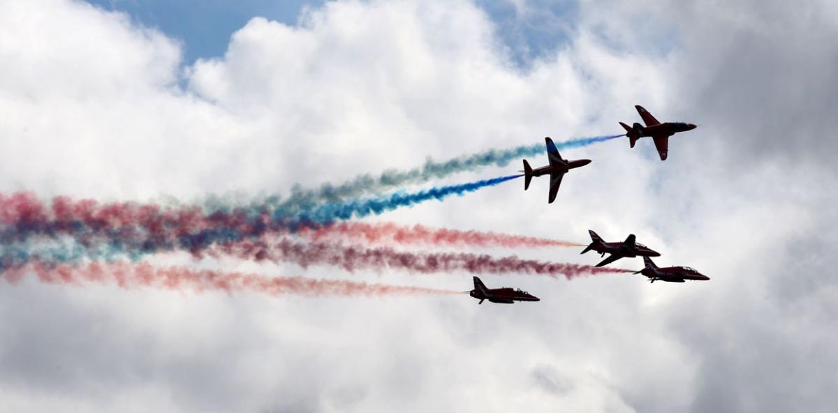 Sunday at the Bournemouth Air Festival 2015. Pictures by Corin Messer. 