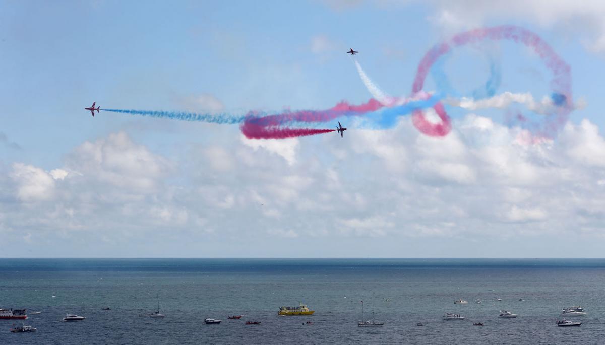 Sunday at the Bournemouth Air Festival 2015. Pictures by Corin Messer. 