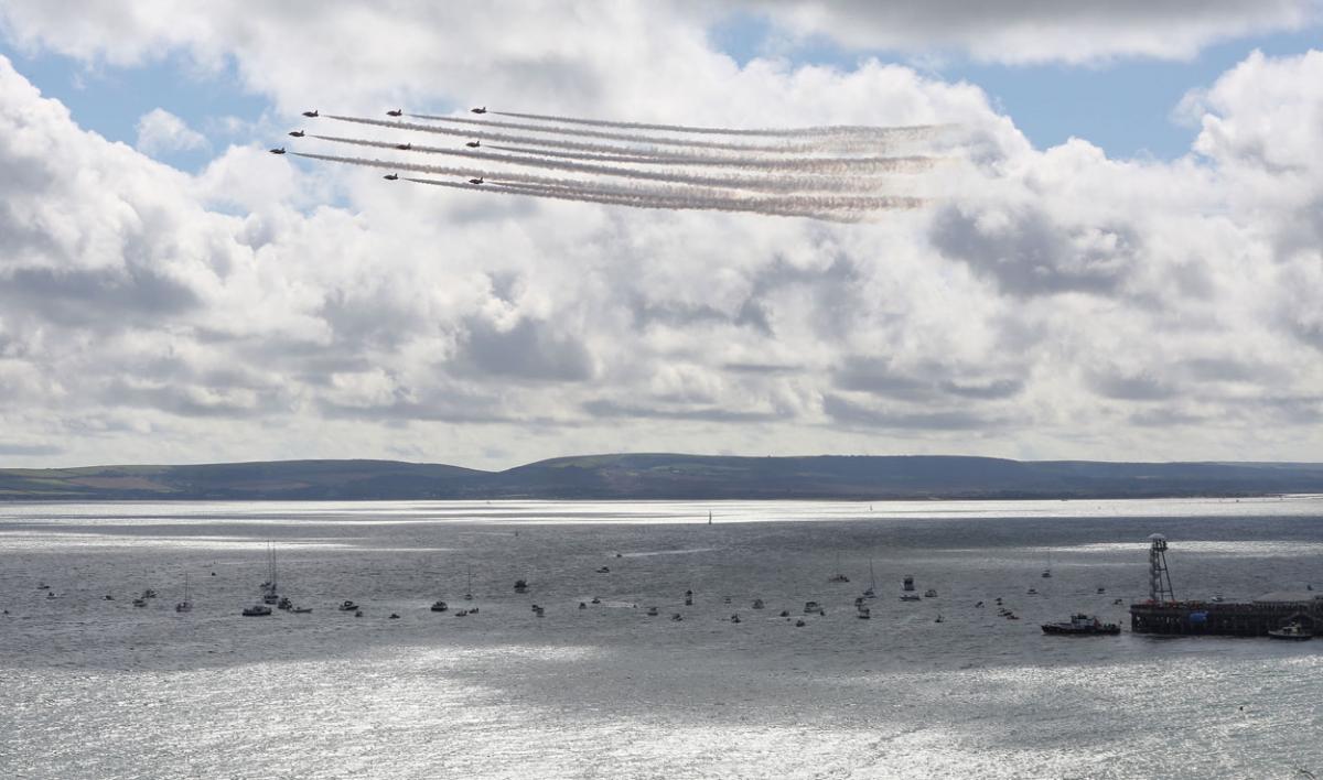 Sunday at the Bournemouth Air Festival 2015. Pictures by Corin Messer. 