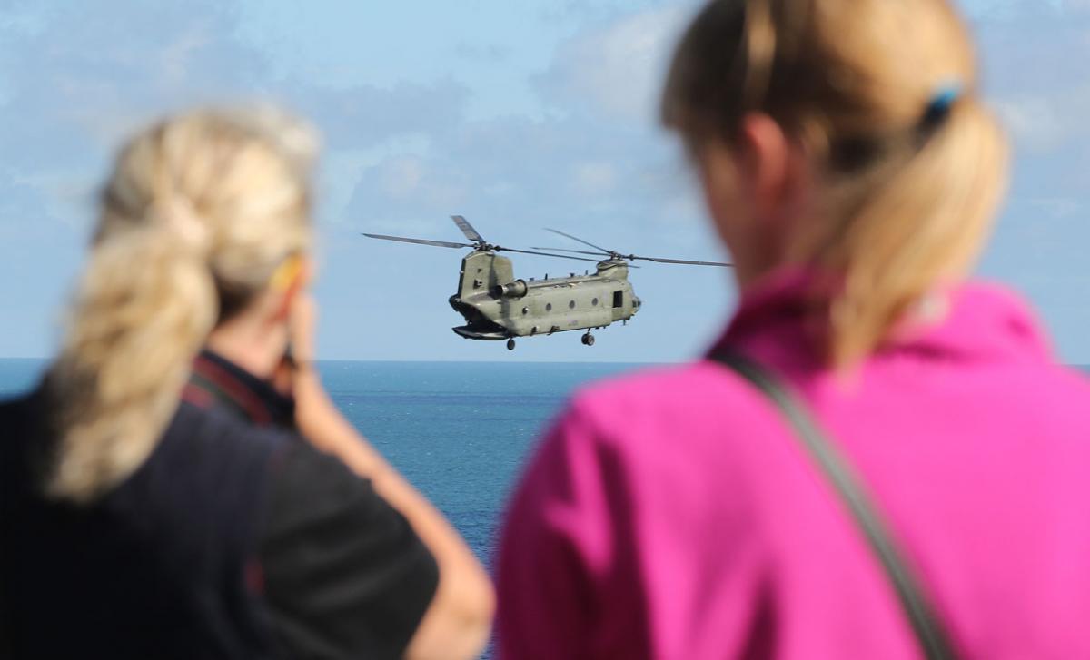 Sunday at the Bournemouth Air Festival 2015. Pictures by Corin Messer. 