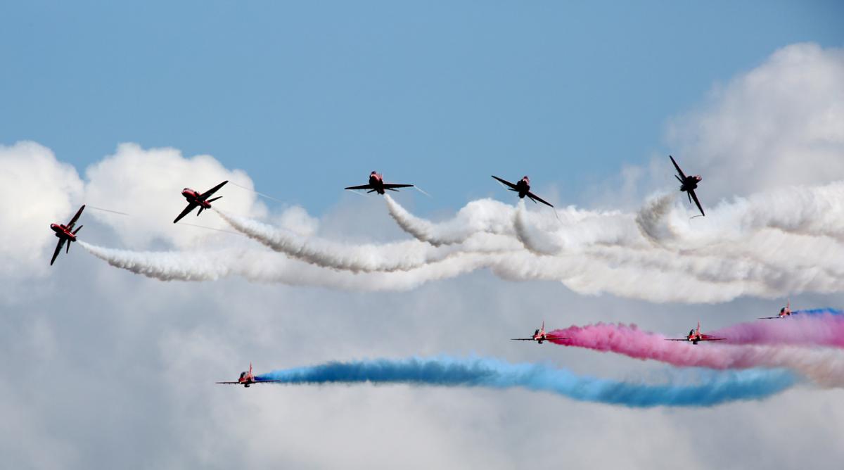 Sunday at the Bournemouth Air Festival 2015. Pictures by Richard Crease. 