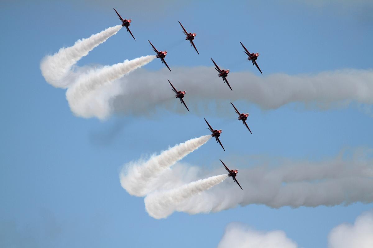 Sunday at the Bournemouth Air Festival 2015. Pictures by Rob Fleming. 