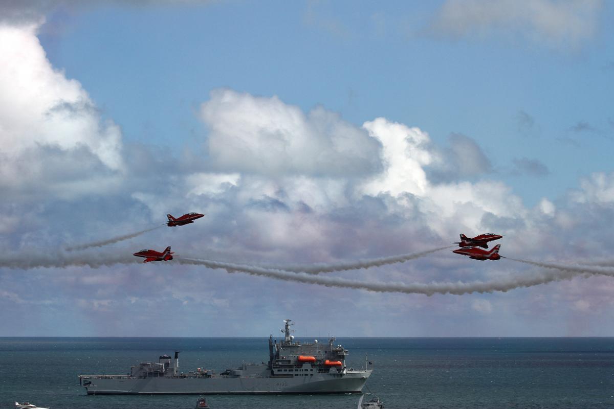 Sunday at the Bournemouth Air Festival 2015. Pictures by Rob Fleming. 