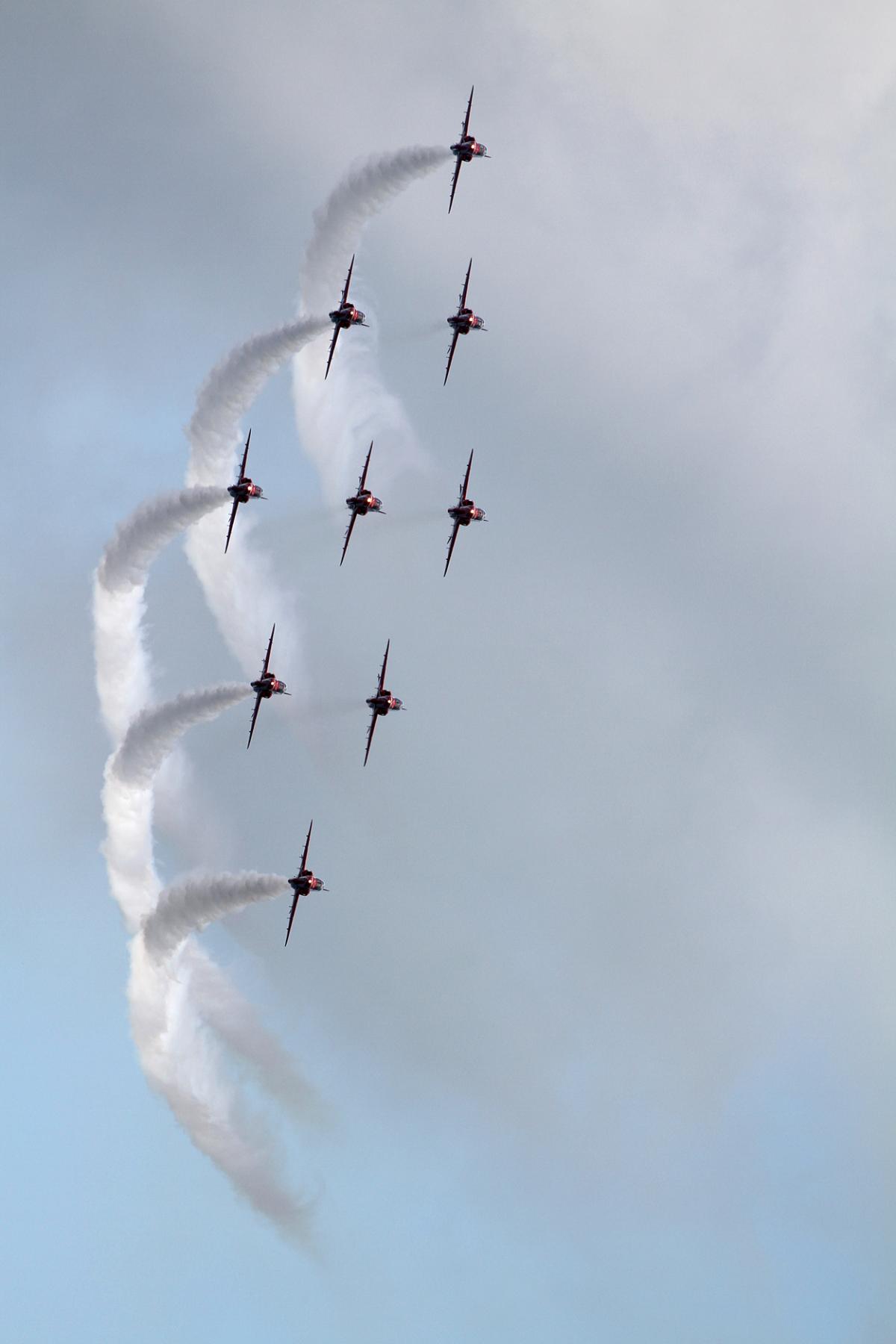 Sunday at the Bournemouth Air Festival 2015. Pictures by Rob Fleming. 