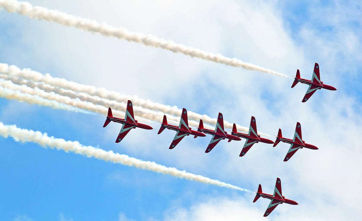 Sunday at the Bournemouth Air Festival 2015. Pictures by Sally Adams. 