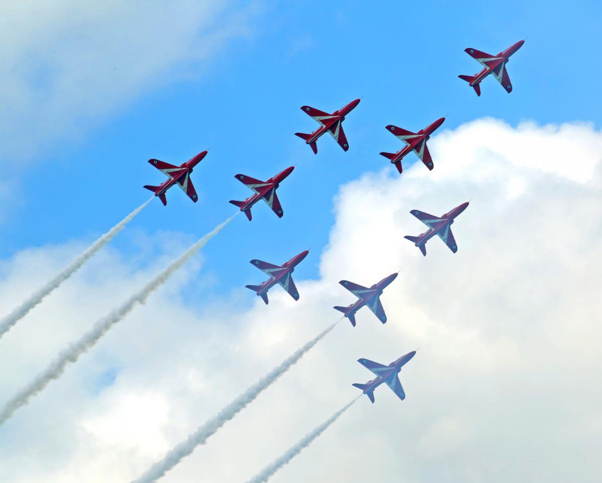 Sunday at the Bournemouth Air Festival 2015. Pictures by Sally Adams. 