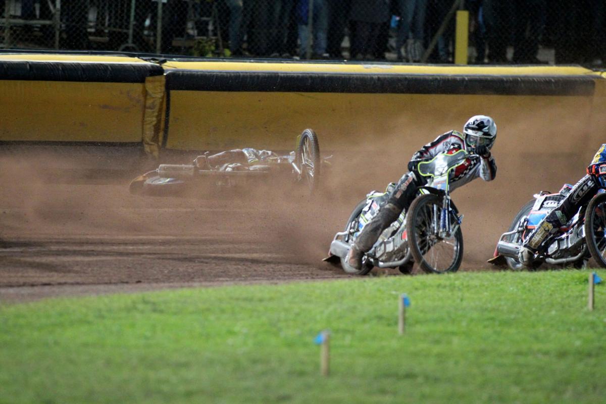 All the pictures from Poole Pirates v Belle Vue at Wimborne Road in the Elite League Final on Wednesday, September 30, 2015 by Sam Sheldon