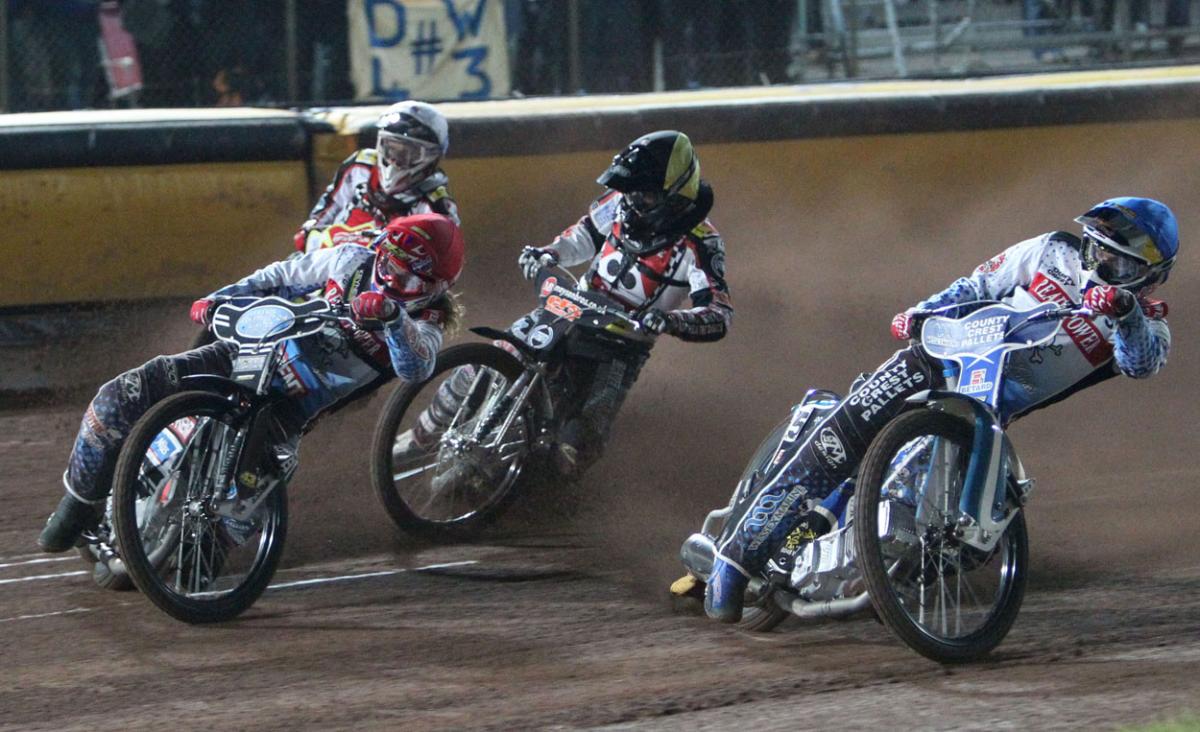 All the pictures from Poole Pirates v Belle Vue at Wimborne Road in the Elite League Final on Wednesday, September 30, 2015 by Sam Sheldon