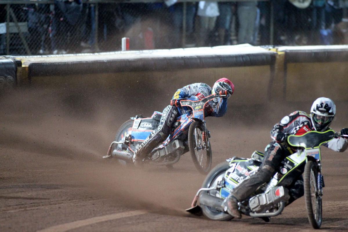 All the pictures from Poole Pirates v Belle Vue at Wimborne Road in the Elite League Final on Wednesday, September 30, 2015 by Sam Sheldon