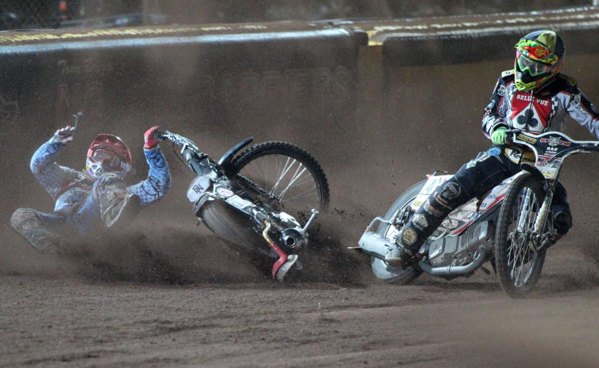 All the pictures from Poole Pirates v Belle Vue at Wimborne Road in the Elite League Final on Wednesday, September 30, 2015 by Sam Sheldon