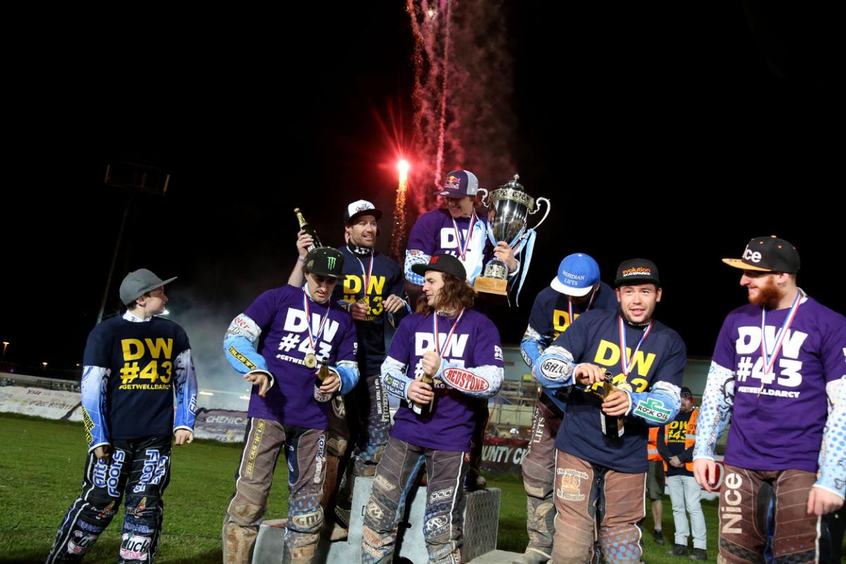 All the pictures from Poole Pirates v Belle Vue at Wimborne Road in the Elite League Final on Wednesday, September 30, 2015 by Sam Sheldon