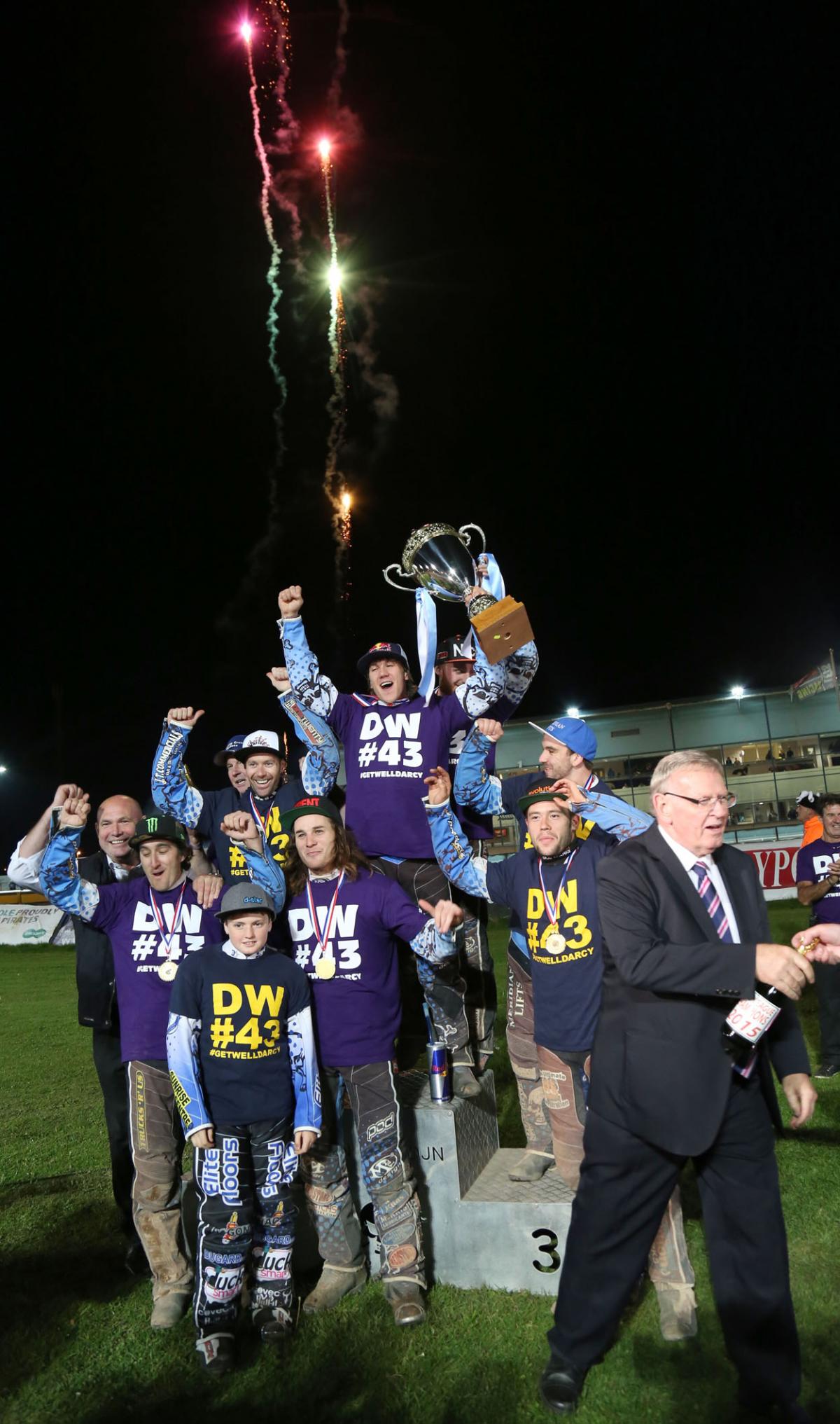 All the pictures from Poole Pirates v Belle Vue at Wimborne Road in the Elite League Final on Wednesday, September 30, 2015 by Sam Sheldon