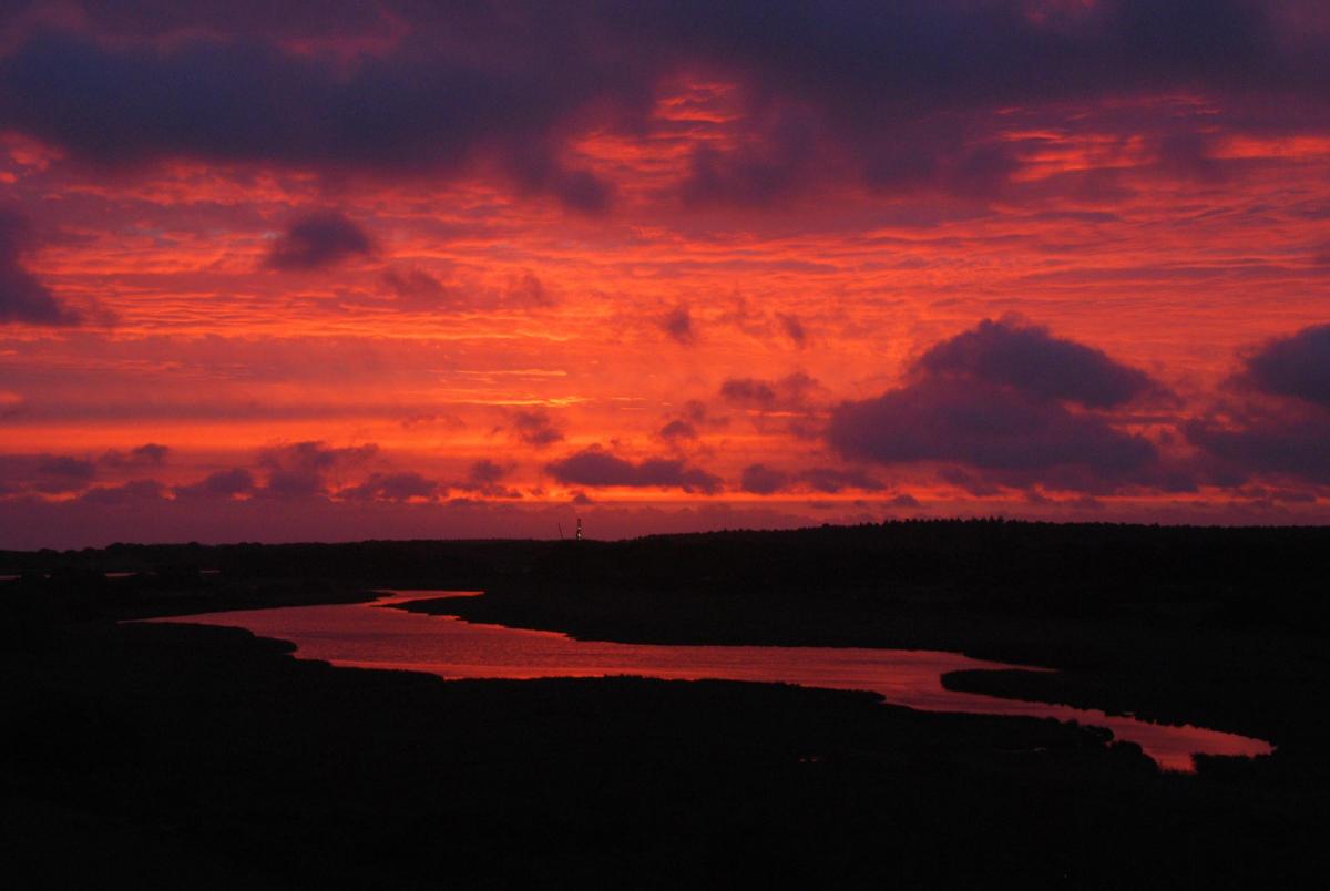 Sunrise over an arm of Poole Harbour by Ben Buxton