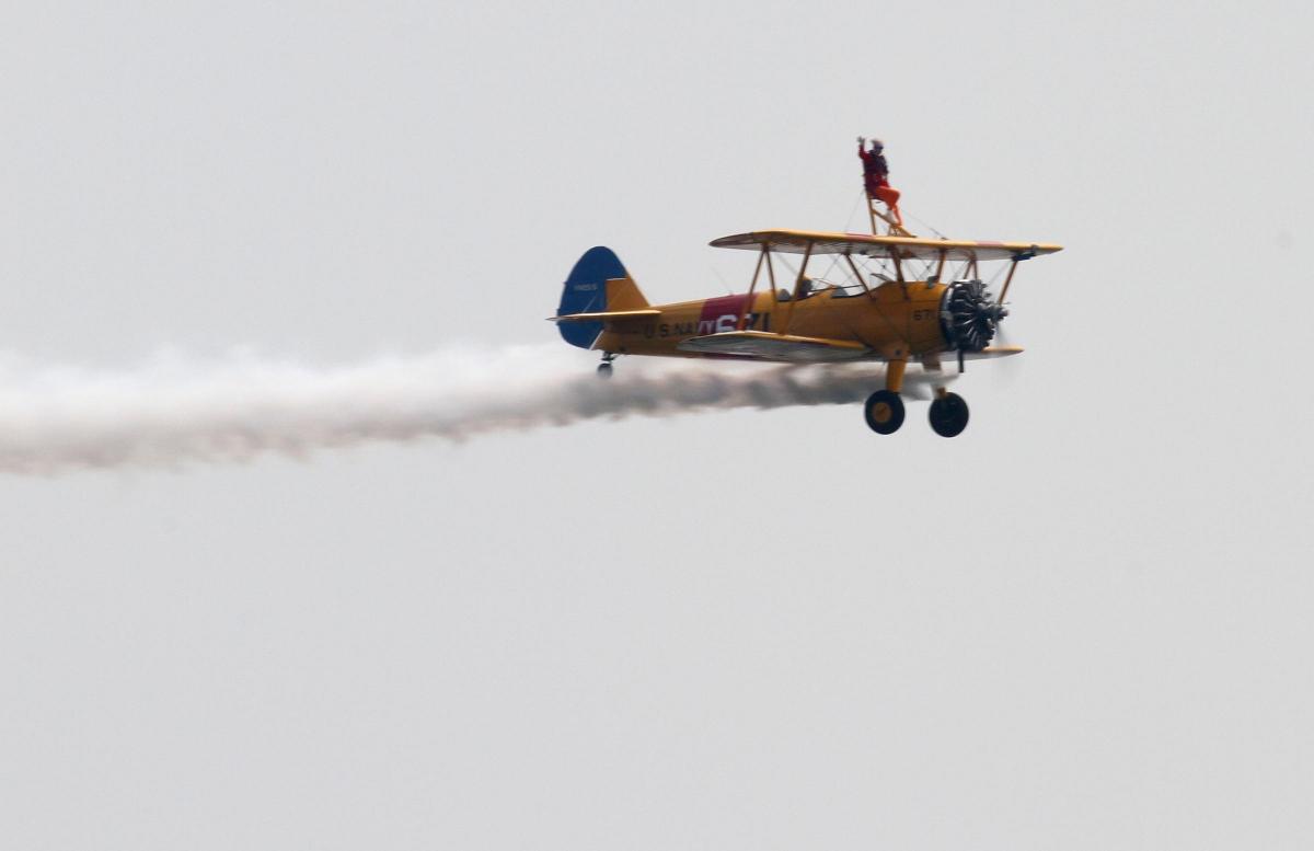 The Wingwalkers take to the skies